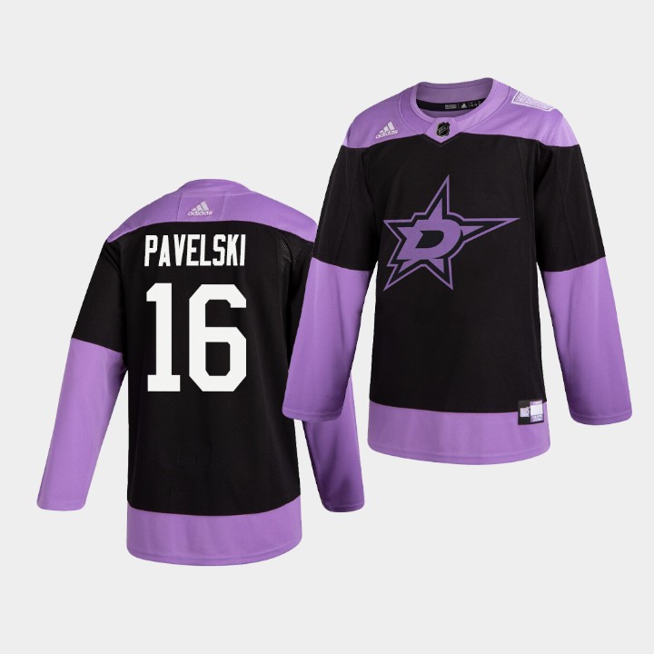 Dallas Stars Joe Pavelski Hockey Fights Cancer Practice Jersey Dallas Stars Joe Pavelski Hockey Fights Cancer Practice Jersey