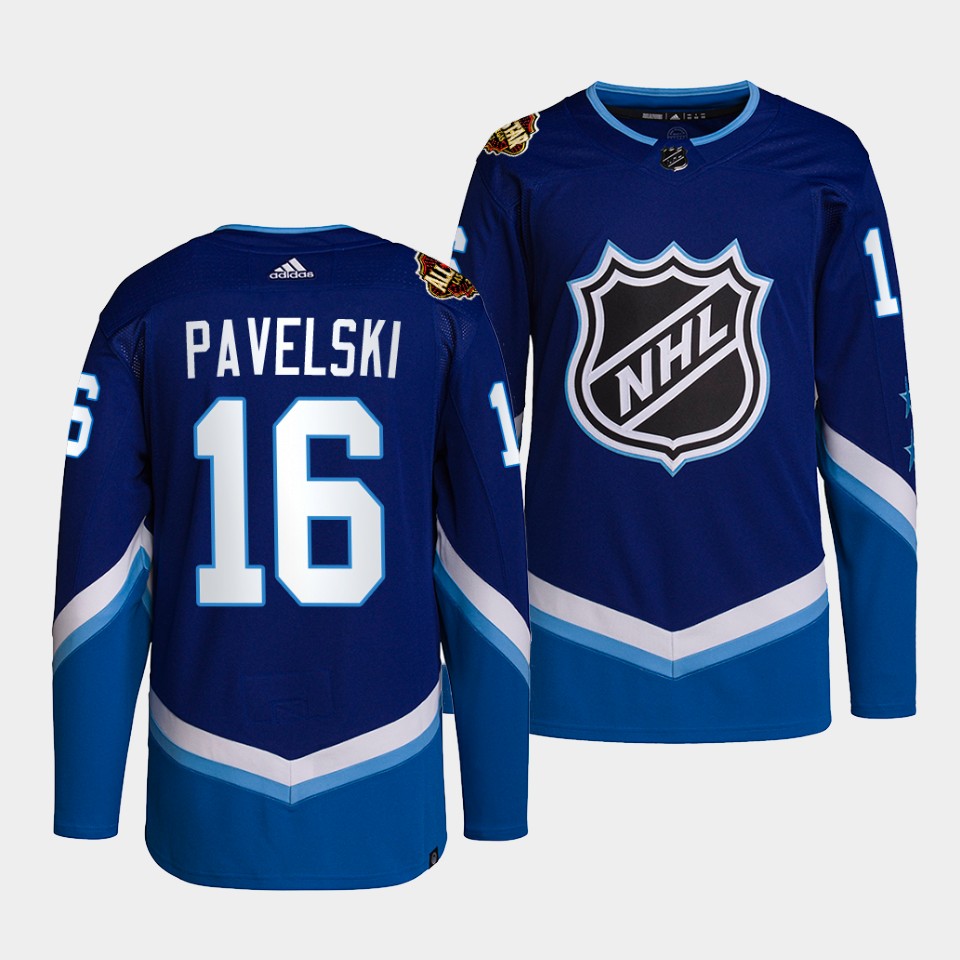 Dallas Stars Joe Pavelski NHL All-Star Blue Jersey Dallas Stars Joe Pavelski NHL All-Star Blue Jersey