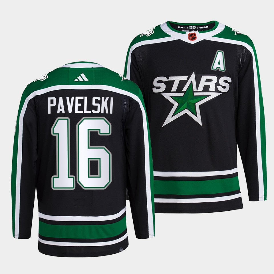 Dallas Stars Joe Pavelski Reverse Black Jersey Dallas Stars Joe Pavelski Reverse Black Jersey