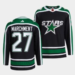 Dallas Stars Mason Marchment Reverse Black Jersey
