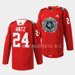 Dallas Stars Roope Hintz 2023 Noche Mexicana Red Jersey