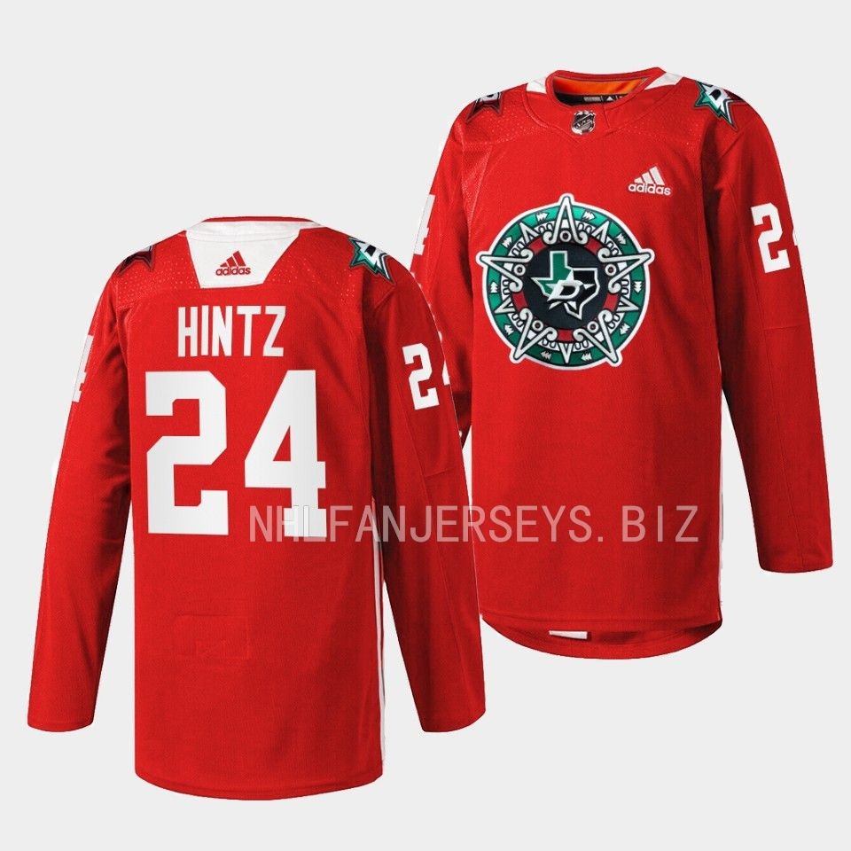 Dallas Stars Roope Hintz 2023 Noche Mexicana Red Jersey Dallas Stars Roope Hintz 2023 Noche Mexicana Red Jersey
