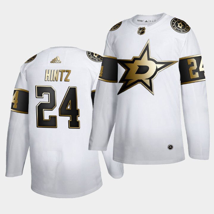 Dallas Stars Roope Hintz Golden Edition White Limited Jersey Dallas Stars Roope Hintz Golden Edition White Limited Jersey