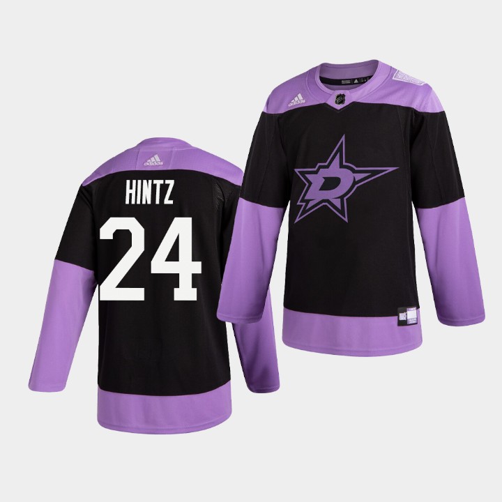 Dallas Stars Roope Hintz Hockey Fights Cancer Practice Jersey Dallas Stars Roope Hintz Hockey Fights Cancer Practice Jersey