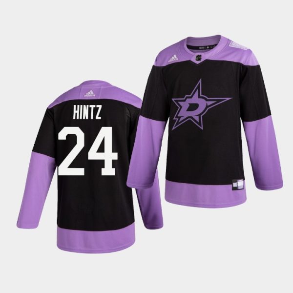 Dallas Stars Roope Hintz Hockey Fights Cancer Practice Jersey Dallas Stars Roope Hintz Hockey Fights Cancer Practice Jersey