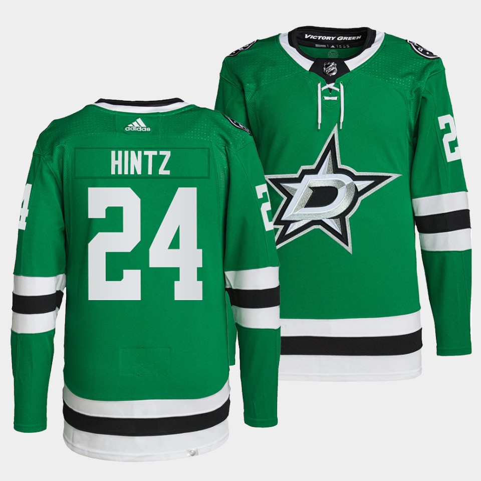 Dallas Stars Roope Hintz Home Green Jersey Dallas Stars Roope Hintz Home Green Jersey
