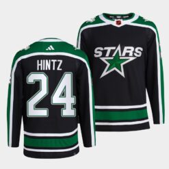 Dallas Stars Roope Hintz Reverse Black Jersey