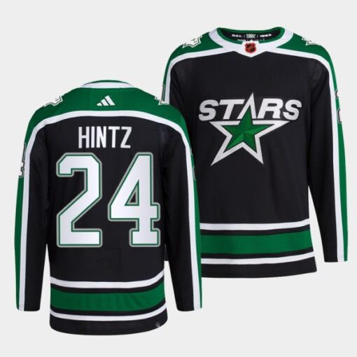 Dallas Stars Roope Hintz Reverse Black Jersey