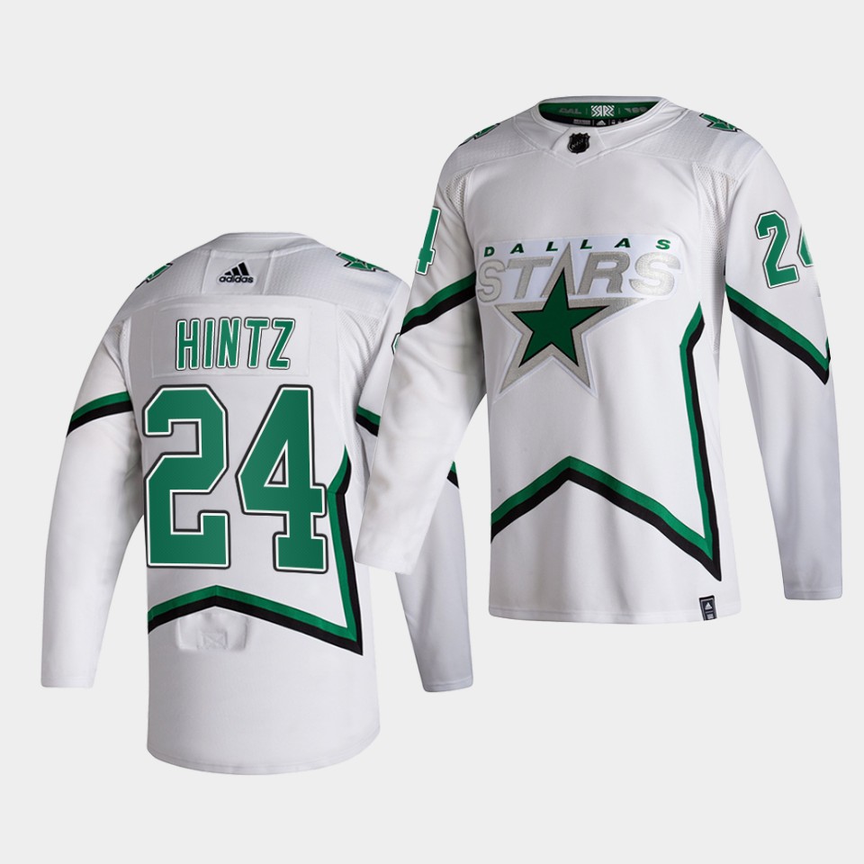 Dallas Stars Roope Hintz Reverse White Special Edition Jersey Dallas Stars Roope Hintz Reverse White Special Edition Jersey