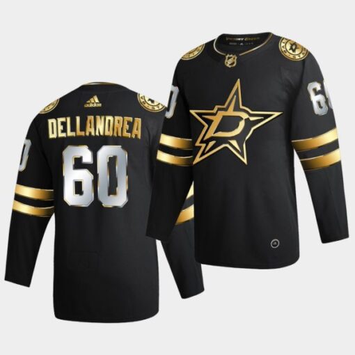 Dallas Stars Ty Dellandrea Golden Limited Edition Black Jersey