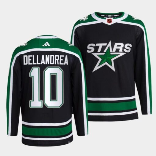 Dallas Stars Ty Dellandrea Reverse Black Jersey