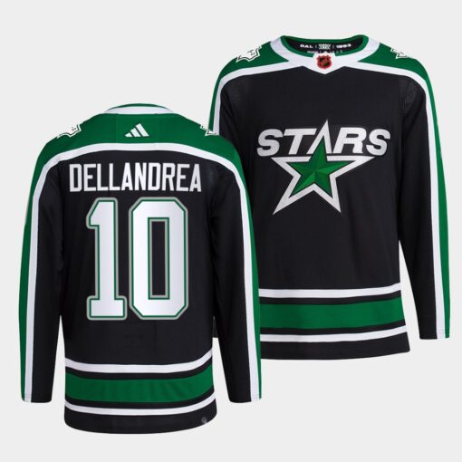 Dallas Stars Ty Dellandrea Reverse Black Jersey
