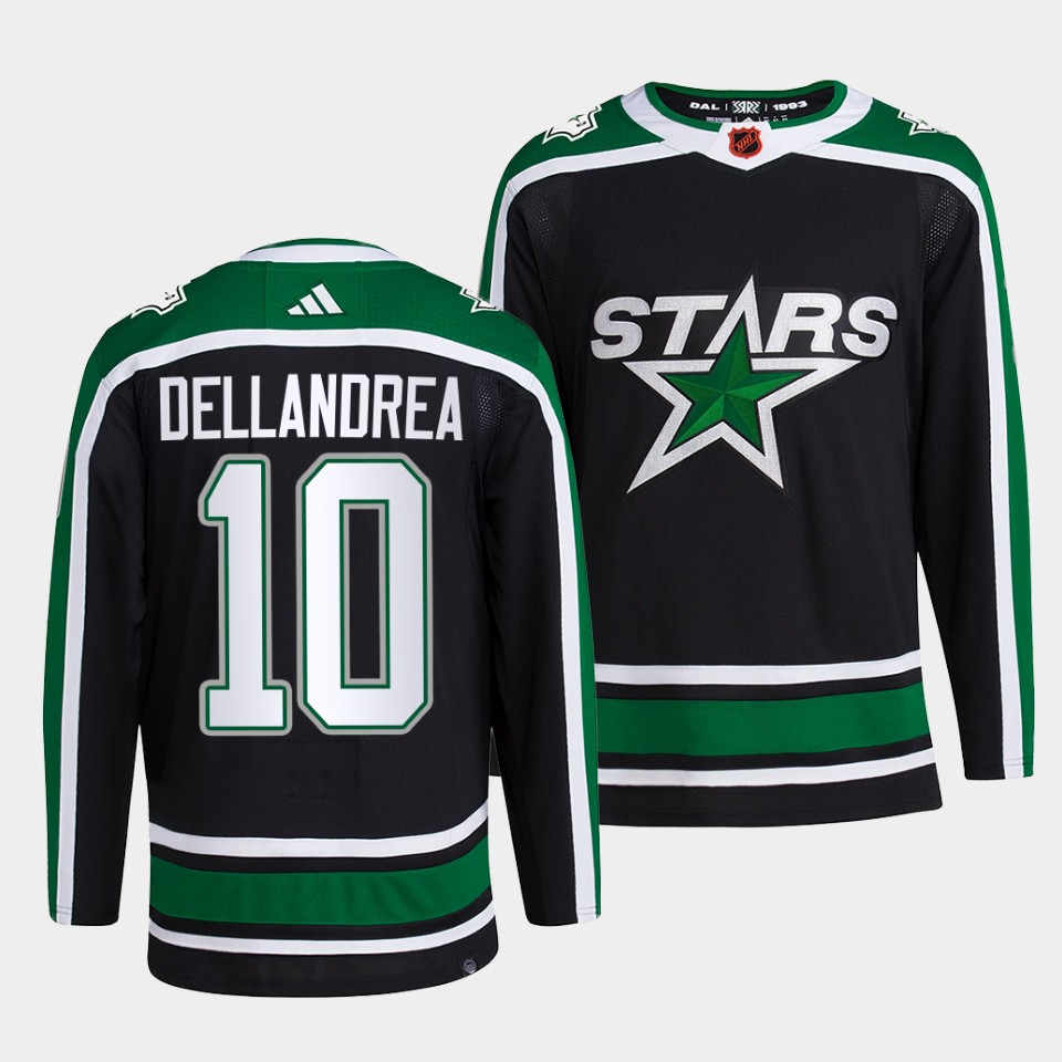 Dallas Stars Ty Dellandrea Reverse Black Jersey Dallas Stars Ty Dellandrea Reverse Black Jersey