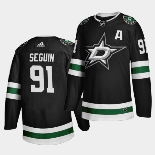 Dallas Stars Tyler Seguin New Uniform Classic Edition Black Jersey