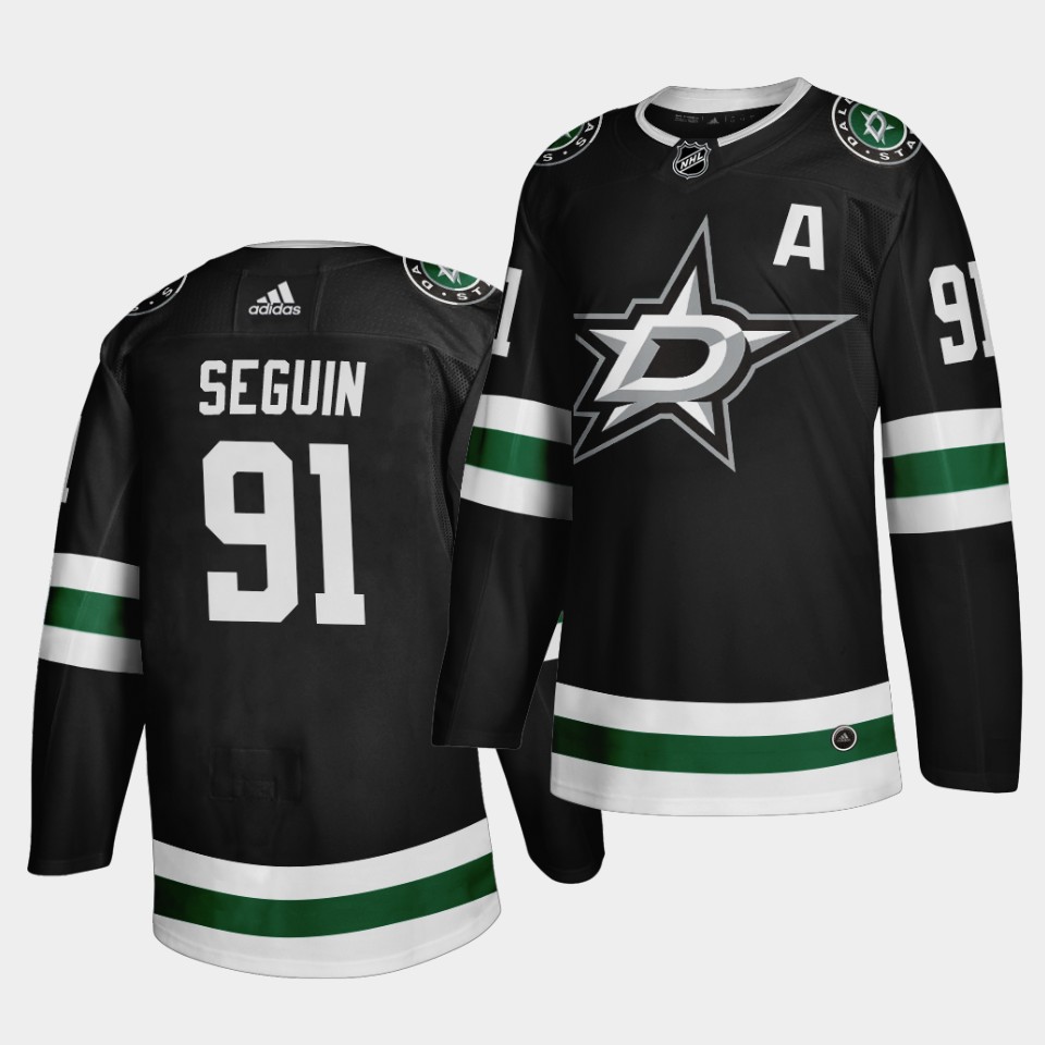 Dallas Stars Tyler Seguin New Uniform Classic Edition Black Jersey Dallas Stars Tyler Seguin New Uniform Classic Edition Black Jersey