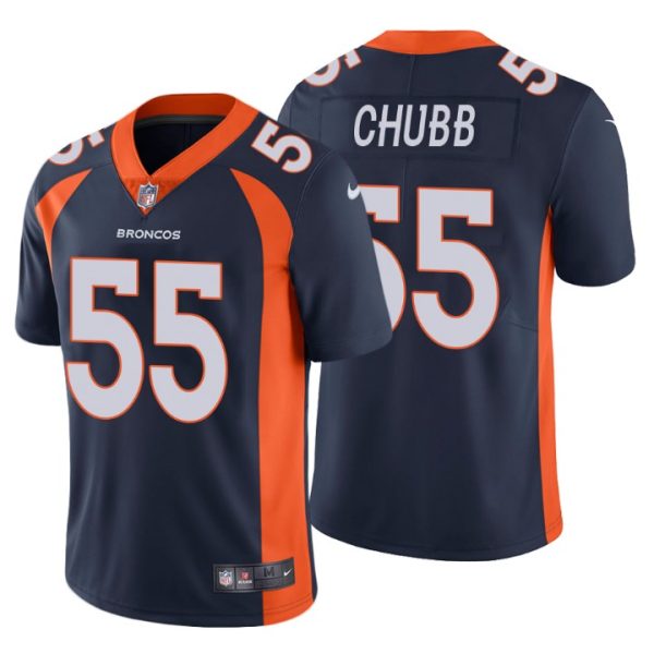 Denver Broncos Bradley Chubb Navy Limited Jersey Denver Broncos Bradley Chubb Navy Limited Jersey