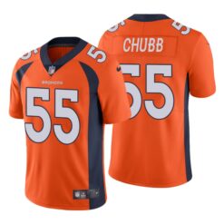 Denver Broncos Bradley Chubb Orange Limited Jersey