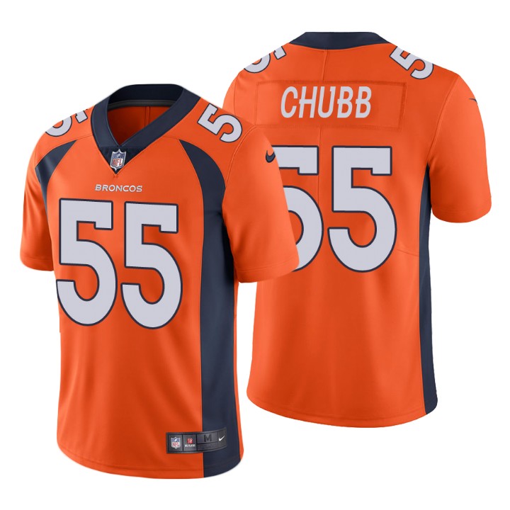 Denver Broncos Bradley Chubb Orange Limited Jersey Denver Broncos Bradley Chubb Orange Limited Jersey