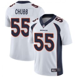 Denver Broncos Bradley Chubb White Limited Jersey