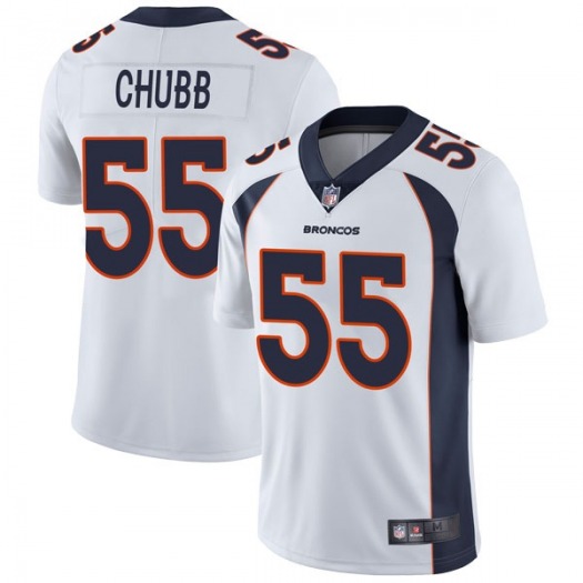 Denver Broncos Bradley Chubb White Limited Jersey Denver Broncos Bradley Chubb White Limited Jersey