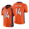 Denver Broncos Javonte Williams Orange Color Rush Limited Jersey