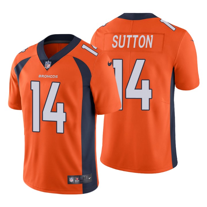 Denver Broncos Courtland Sutton Orange Limited Jersey Denver Broncos Courtland Sutton Orange Limited Jersey
