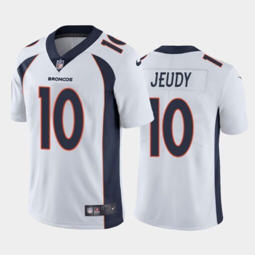 Denver Broncos Jerry Jeudy White Limited Jersey