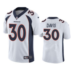 Denver Broncos Terrell Davis White Limited Jersey