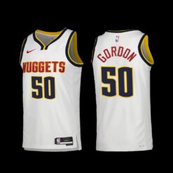 Denver Nuggets Aaron Gordon 2022-23 White Association Edition Jersey