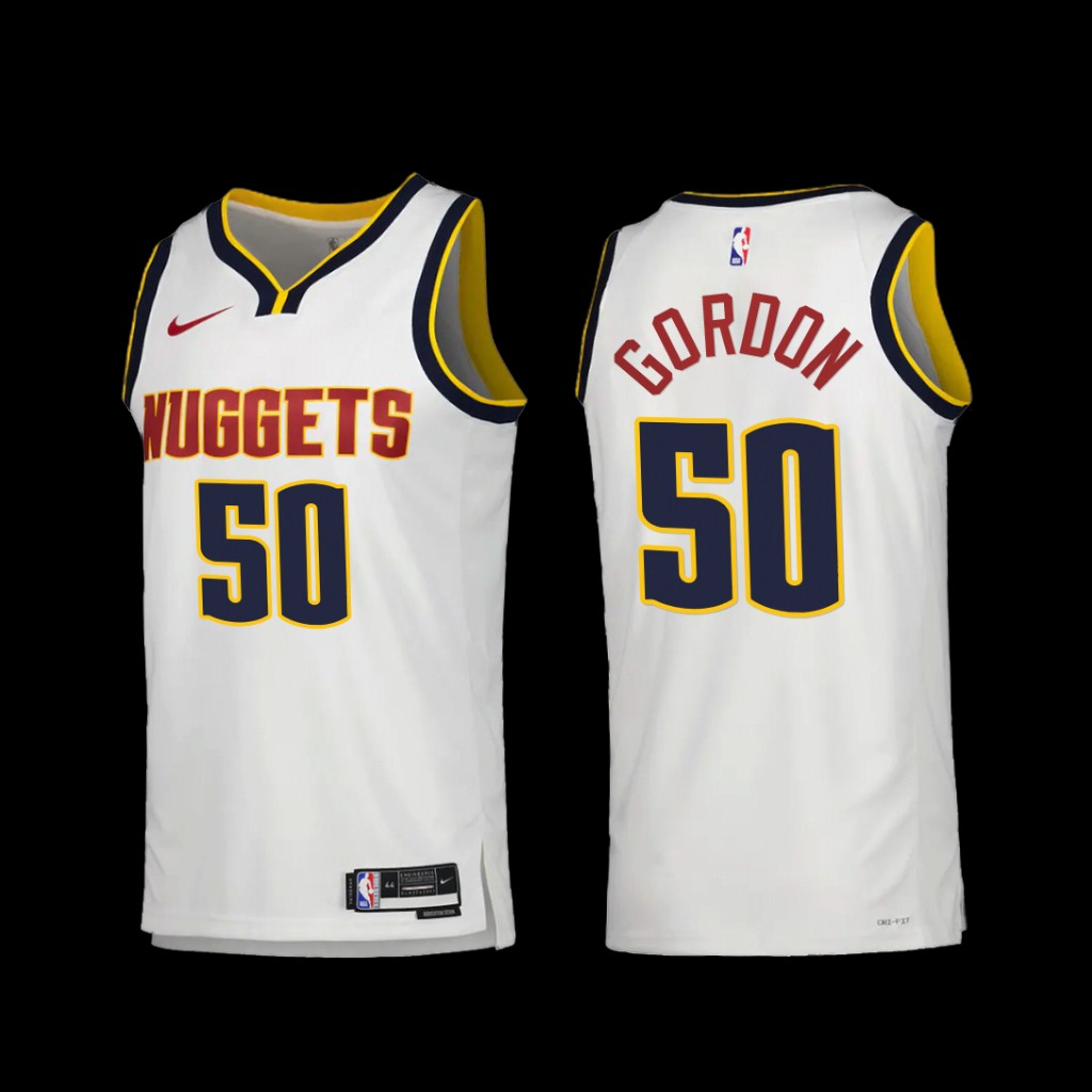 Denver Nuggets Aaron Gordon 2022-23 White Association Edition Jersey Denver Nuggets Aaron Gordon 2022-23 White Association Edition Jersey