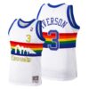 Denver Nuggets Allen Iverson Black Reload 2.0 Throwback Jersey