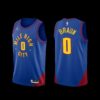 Denver Nuggets Carmelo Anthony Royal Throwback Jersey