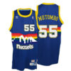 Denver Nuggets Dikembe Mutombo White 1991 1992 Throwback Jersey