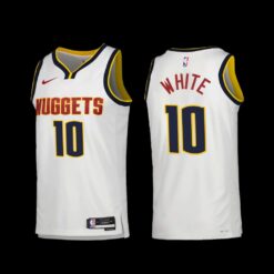 Denver Nuggets Jack White 2022-23 Association Edition Jersey White