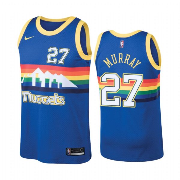 Denver Nuggets Jamal Murray 2020 Blue Classics Jersey Denver Nuggets Jamal Murray 2020 Blue Classics Jersey