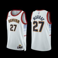 Denver Nuggets Jamal Murray 2022-23 City Edition Jersey Sliver