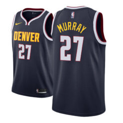 Denver Nuggets Jamal Murray Navy Icon Jersey