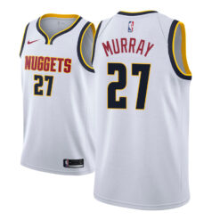 Denver Nuggets Jamal Murray White Association Jersey