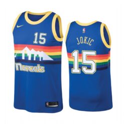 Denver Nuggets Nikola Jokic 2020 Blue Classic Jersey