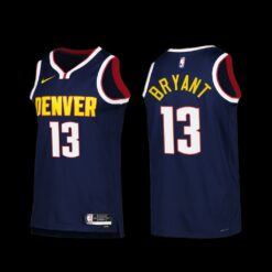 Denver Nuggets Thomas Bryant 2022-23 Icon Edition Jersey Navy