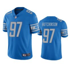 Detroit Lions Aidan Hutchinson Blue Limited Jersey