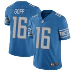 Detroit Lions Jared Goff Blue Limited Jersey