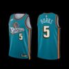 Detroit Pistons Alec Burks Statement Edition Black Jersey