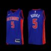 Detroit Pistons Alec Burks 2022-23 City Edition Jersey Green