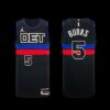 Detroit Pistons Alec Burks 2022-23 Association Edition Jersey White