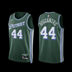 Detroit Pistons Bojan Bogdanovic 2022-23 City Edition Jersey Green