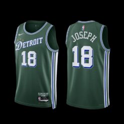 Detroit Pistons Cory Joseph 2022-23 City Edition Jersey Green