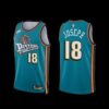 Detroit Pistons Dennis Rodman Blue Throwback Jersey