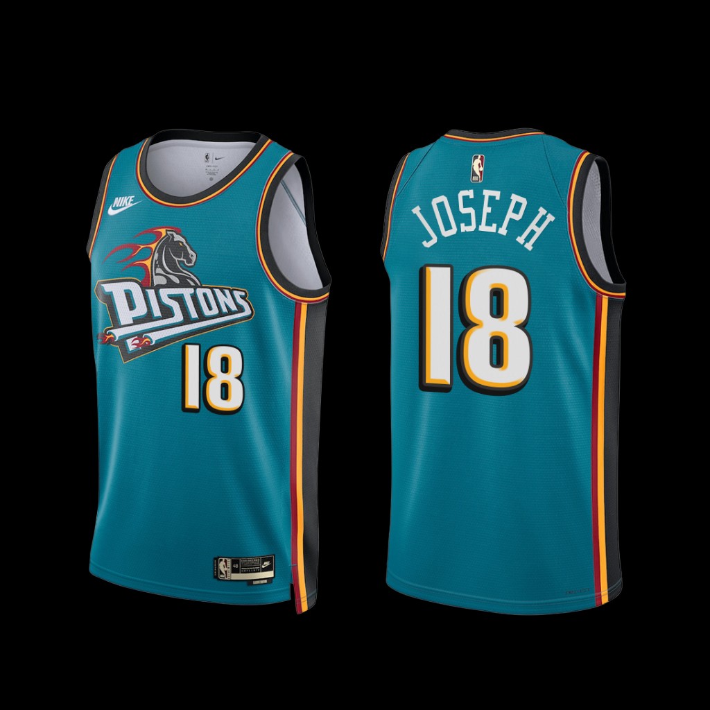 Detroit Pistons Cory Joseph 2022-23 Classic Edition Jersey Teal Detroit Pistons Cory Joseph 2022-23 Classic Edition Jersey Teal