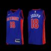 Detroit Pistons Dennis Rodman Blue Throwback Jersey